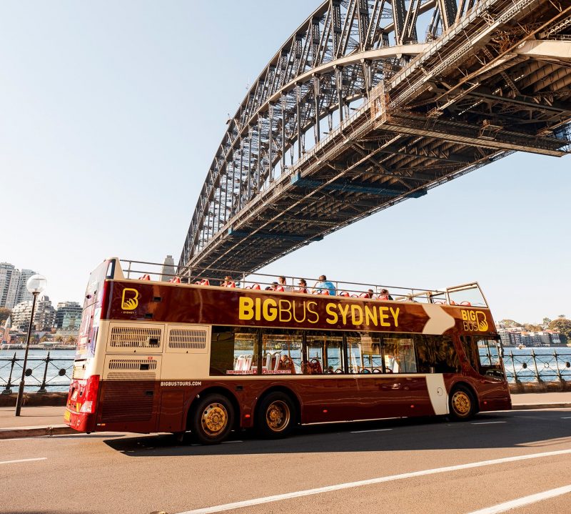sightseeing bus tour of sydney